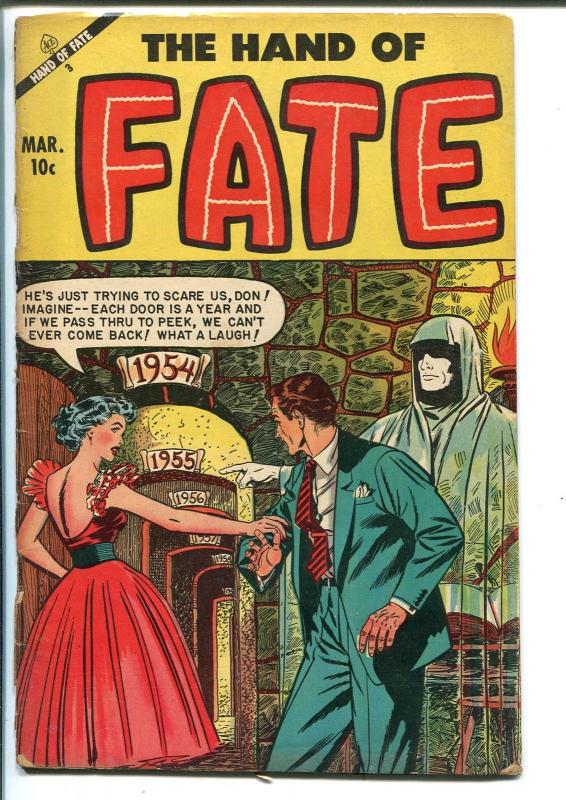 Hand Of Fate #22 1953-Atlas-horror-vampire-skeleton-demons-VG