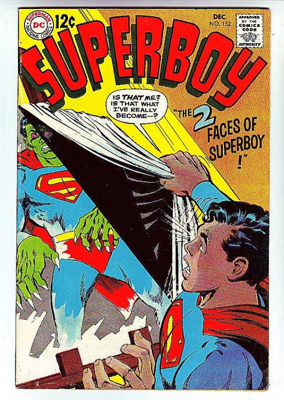 Superboy #152 (Dec-68) VF High-Grade Superboy