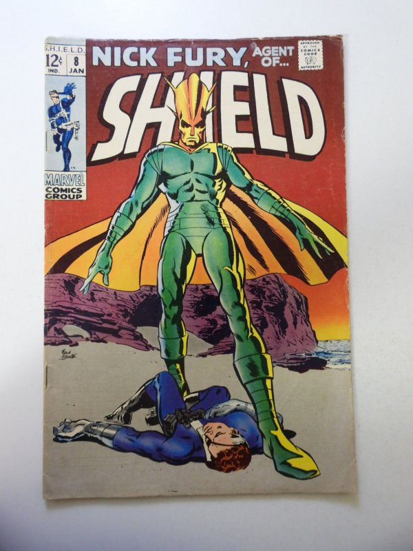 Nick Fury, Agent of SHIELD #8 (1969) FN- Condition