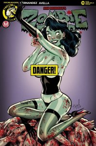 ZOMBIE TRAMP #74 COVER F TARUSCOV RISQUE VARIANT (MR)