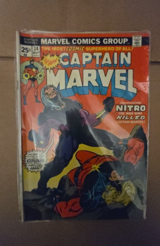 Captain Marvel #34 (1974)
