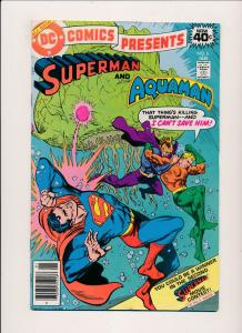 LOT OF 3 DC Presents SUPERMAN & Adam Strange #3,&MM #4,& Aquaman #5 F/VF(PF115)