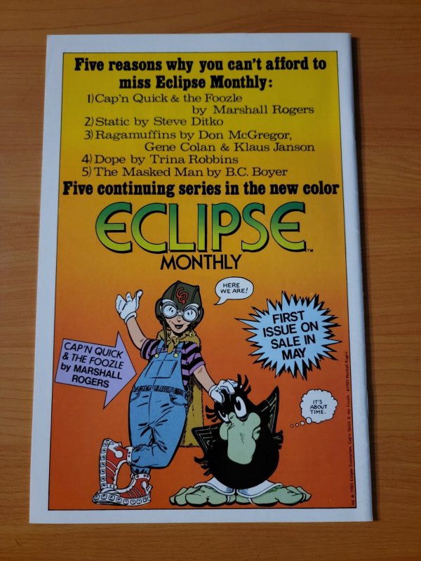 Sabre #4 ~ NEAR MINT NM ~ 1983 Eclipse Comics