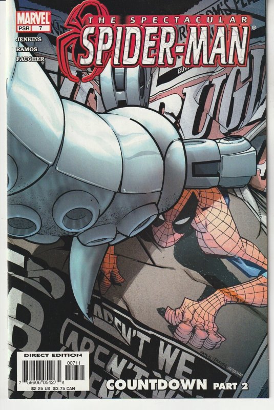 Spectacular Spider-Man #7 Direct Edition (2004)