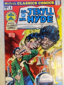 MARVEL CLASSICS COMICS # 1 DR JEKYLL AND MR HYDE 