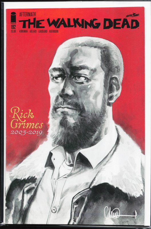 The Walking Dead #192 Second Print Cover (2019) The Walking Dead