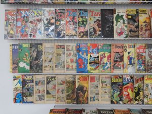 Huge Lot 140+ Low Grade Comics W/ Adventure Comics, Tarzan, +More! See desc