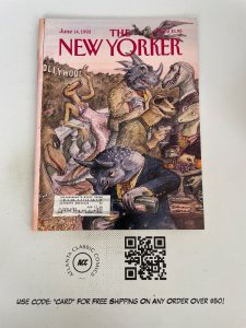 The New Yorker Magazine June  14th 1993 Fashion Art Pop-Culture 2 J215