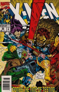 X-Men #23 Newsstand Cover (1991-2001) Marvel Comics