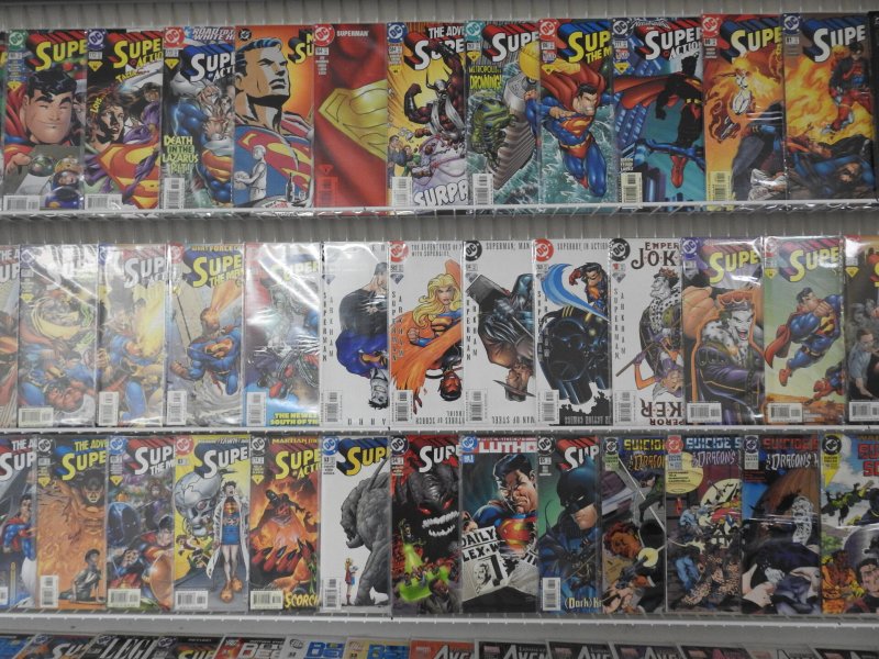 Huge Lot 170+ Comics W/ Superman, Grendel, Suicide Squad+ Avg VF+ Condition!!