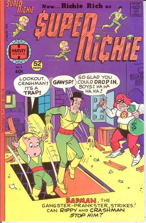 SUPER RICHIE (1975-1976) 6 VF-NM  Nov. 1976 COMICS BOOK