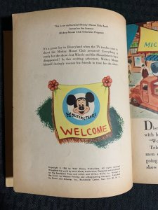 1956 MICKEY MOUSE & The Missing Mouseketeers VG 4.0 Mickey Mouse Club / Disney