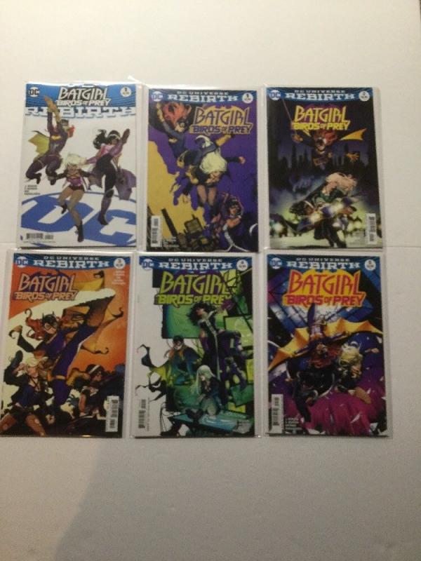 Batgirl And The Birds Of Prey 1 2 3 4 5 One Shot Rebirth Variant Set Nm IK