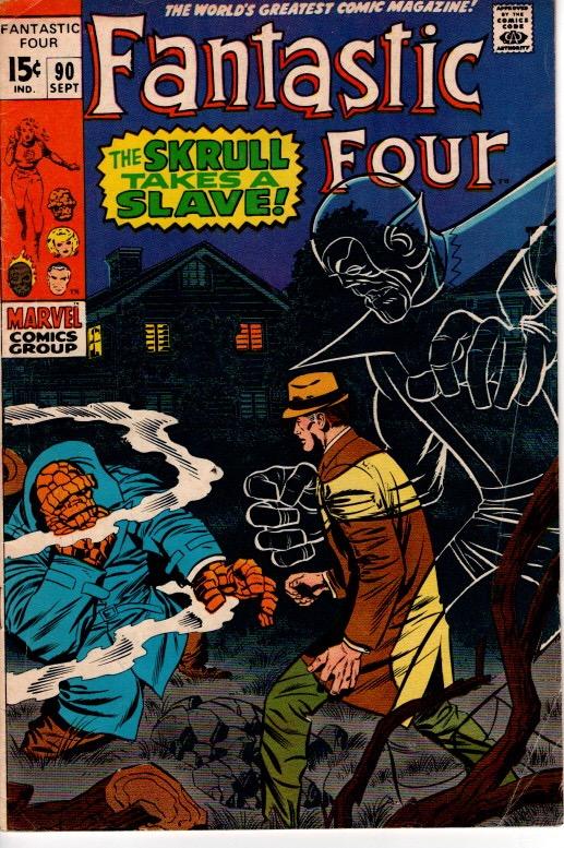 FANTASTIC FOUR #89 #90 #91 FINE $30.00