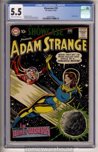 SHOWCASE #19 (DC 4/59) CGC 5.5 ADAM STRANGE KANE AND SACHS COVER