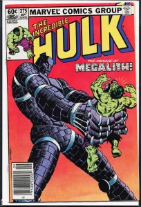 The Incredible Hulk #275 (1982) Hulk