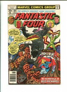 FANTASTIC FOUR #188 - REED RICHARDS The Fisherman Collection (7.0) 1977