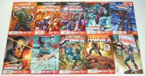 Captain America #1-25 VF/NM complete series - falcon becomes cap - rick remender