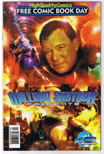 WILLIAM SHATNER Presents, FCBD, Promo, Sci-fi, 2009, NM