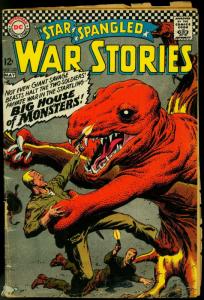 Star Spangled War Stories #132 1969- Russ Heath- dinosaur cover G