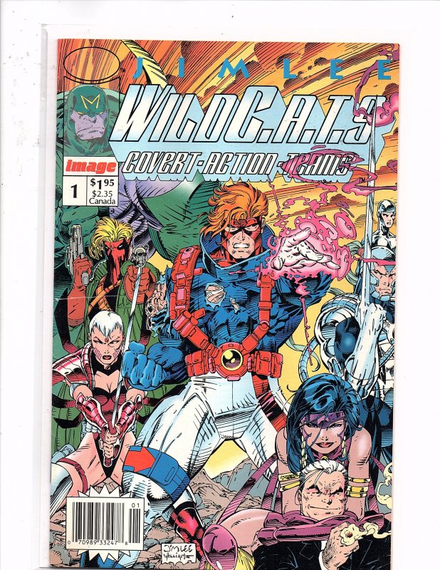 Image Comics WildC.A.T.S: Covert Action Teams #1 Rare Newsstand Edition Jim Lee