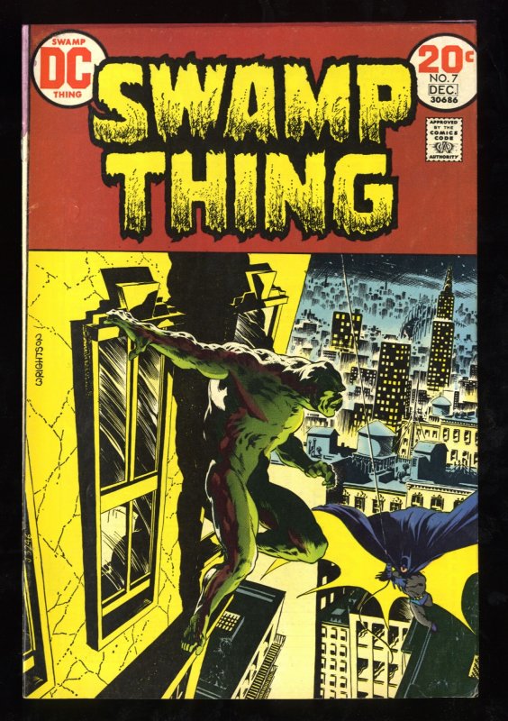 Swamp Thing #7 VG/FN 5.0 Batman Appearance!