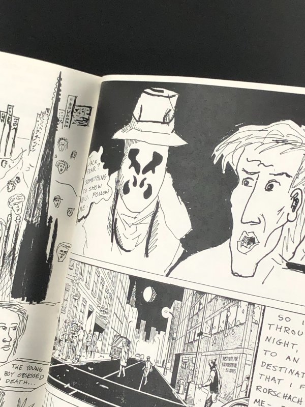 Jack Fear World Tour (1993) Cameos by Rorschach, Morpheus, Crow & Constantine