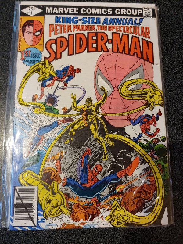 King Size Annual! Peter Parker the Spectacular Spider-Man #1 high grade vf+