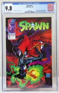 Spawn #1 CGC 9.8 1992 Image Comics Todd McFarlane
