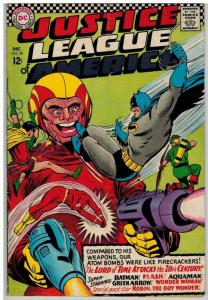 JUSTICE LEAGUE OF AMERICA 50 VG Dec. 1966