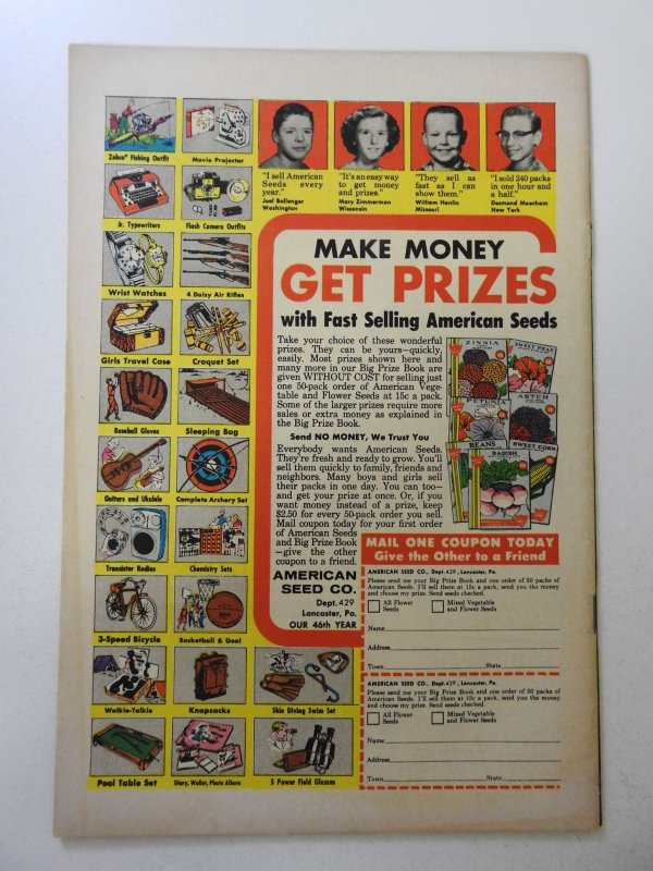 Tomahawk #92 (1964) VG+ Condition cover detached top staple