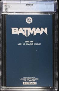 BATMAN #158 DC COMICS 2025 JIM LEE GATEFOLD VARIANT CGC 9.8 NM
