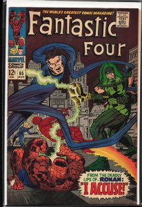 Fantastic Four #65 (1967) Fantastic Four [Key Issue]
