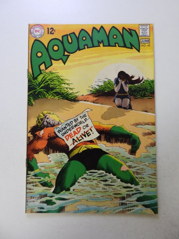 Aquaman #45 (1969) FN/VF condition