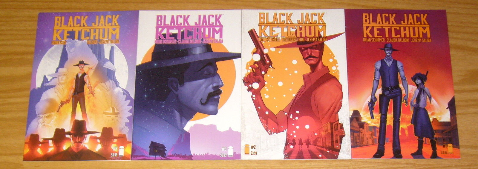 Black Jack Ketchum #1-4 VF/NM complete series - brian schirmer