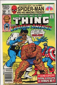 Marvel Two-in-One #82 (1981) The Thing