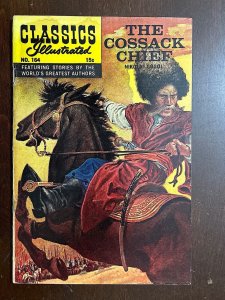 Classics Illustrated #164 The Cossack Chief by Nikolai Gogol HRN 164 VG- 3.5