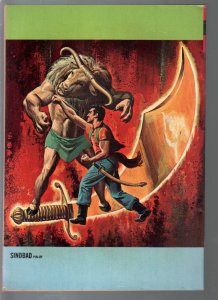 Fantastic Voyages of Sinbad #2 1962-painted cover-final issue-FN