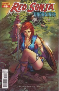 Red Sonja Unchained #1 VF; Dynamite | we combine shipping 