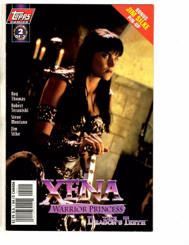 9 Xena Topps Comics Orpheus Trilogy 1 2 3 (2) + Dragons Teeth 1 (2) 2 (2) 3 J261