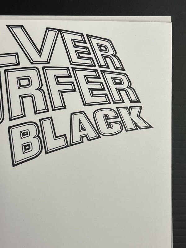 SILVER SURFER BLACK #1 2019 BLANK SKETCH CORRUPTED GODS APP NM MARVEL PROSHIPPER