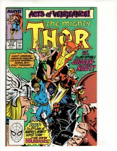 Thor #412 (VF) 1st Full Appearance New Warriors ***Hot!!!***