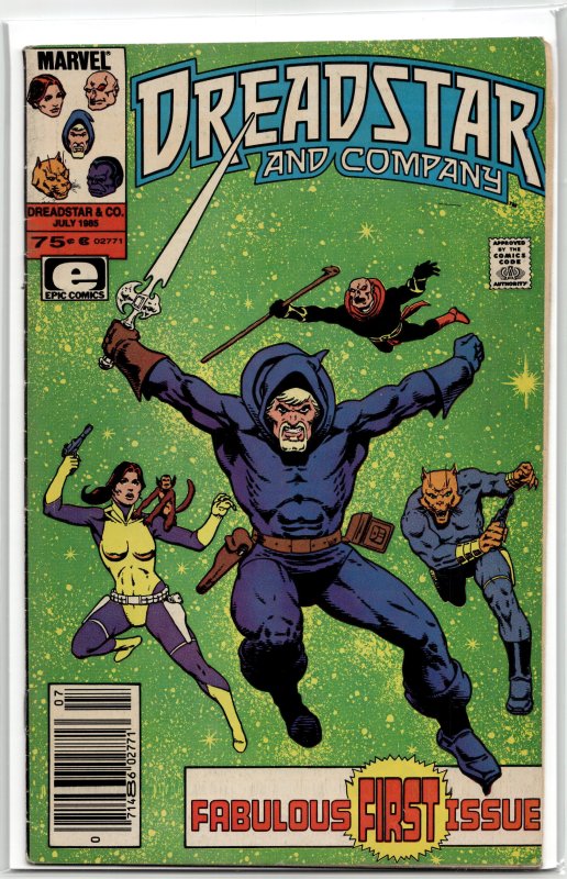 Dreadstar and Company #1 (1985) Dreadstar