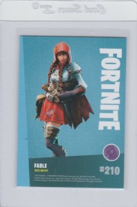 Fortnite Fable 210 Epic Outfit Panini 2019 trading card series 1