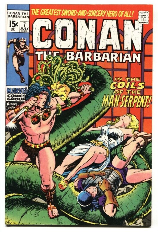 CONAN THE BARBARIAN #7-BARRY SMITH ART - VF