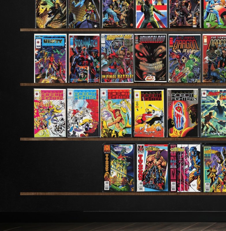 Huge Lot 150+ Comics with Magnus Robot Fighter, Eternal Warrior & More!