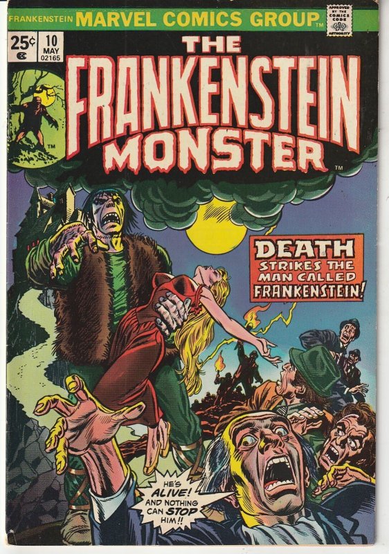 The Frankenstein Monster #10 (1974)