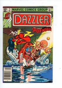 DAZZLER #15  (1982) MARVEL COMICS NEWSTAND