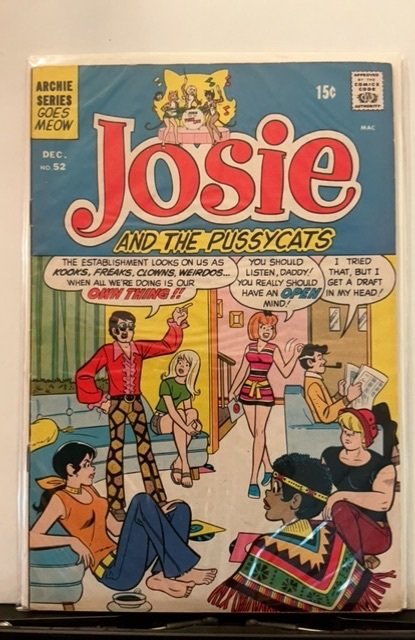 Josie and the Pussycats #52 (1970)
