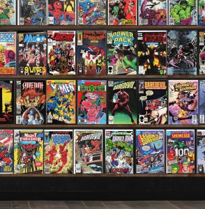 Huge Lot 150+ Comics with Captain America, Silver Surfer & More!